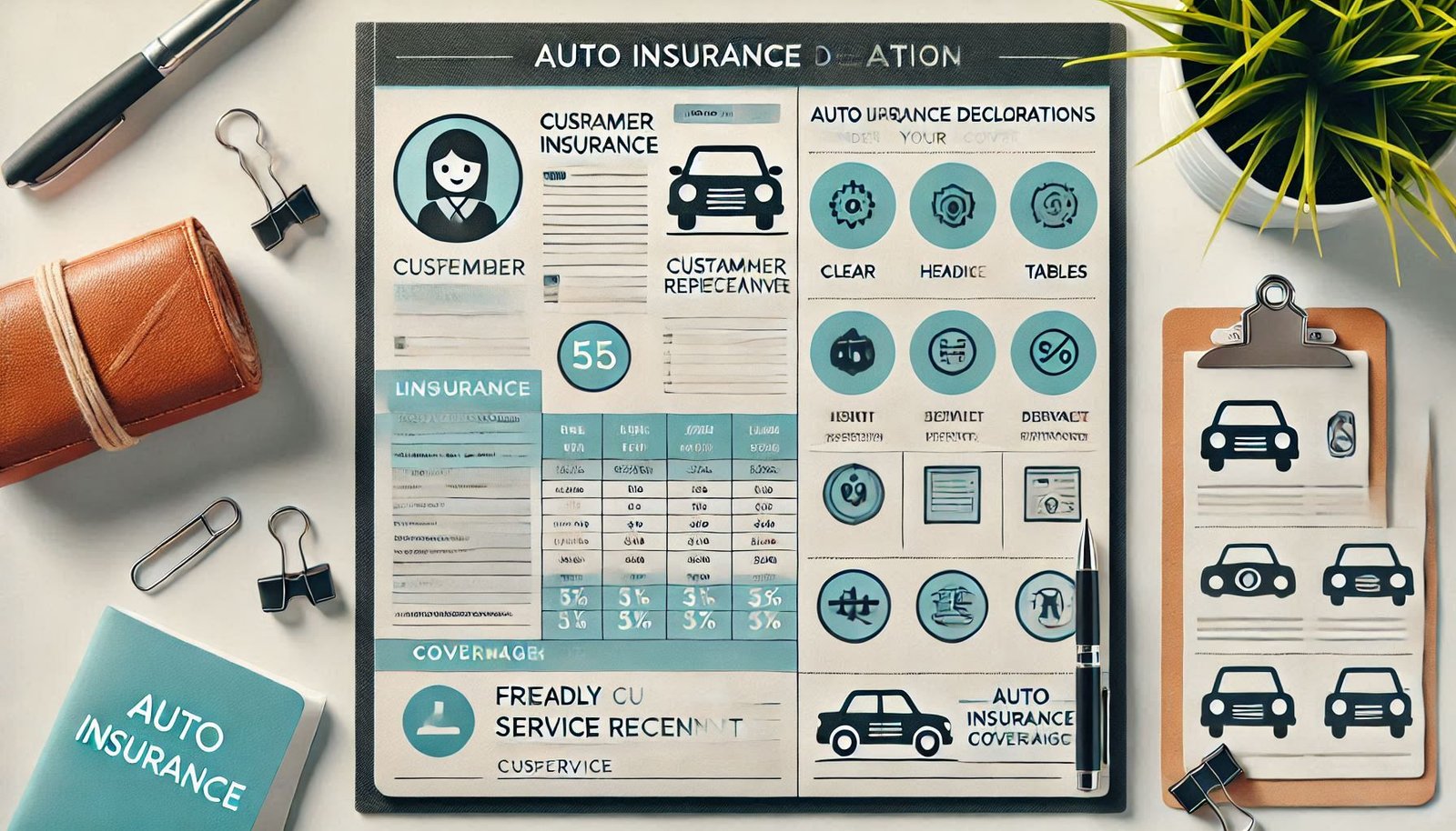 What is an Auto Insurance Declaration Page ?