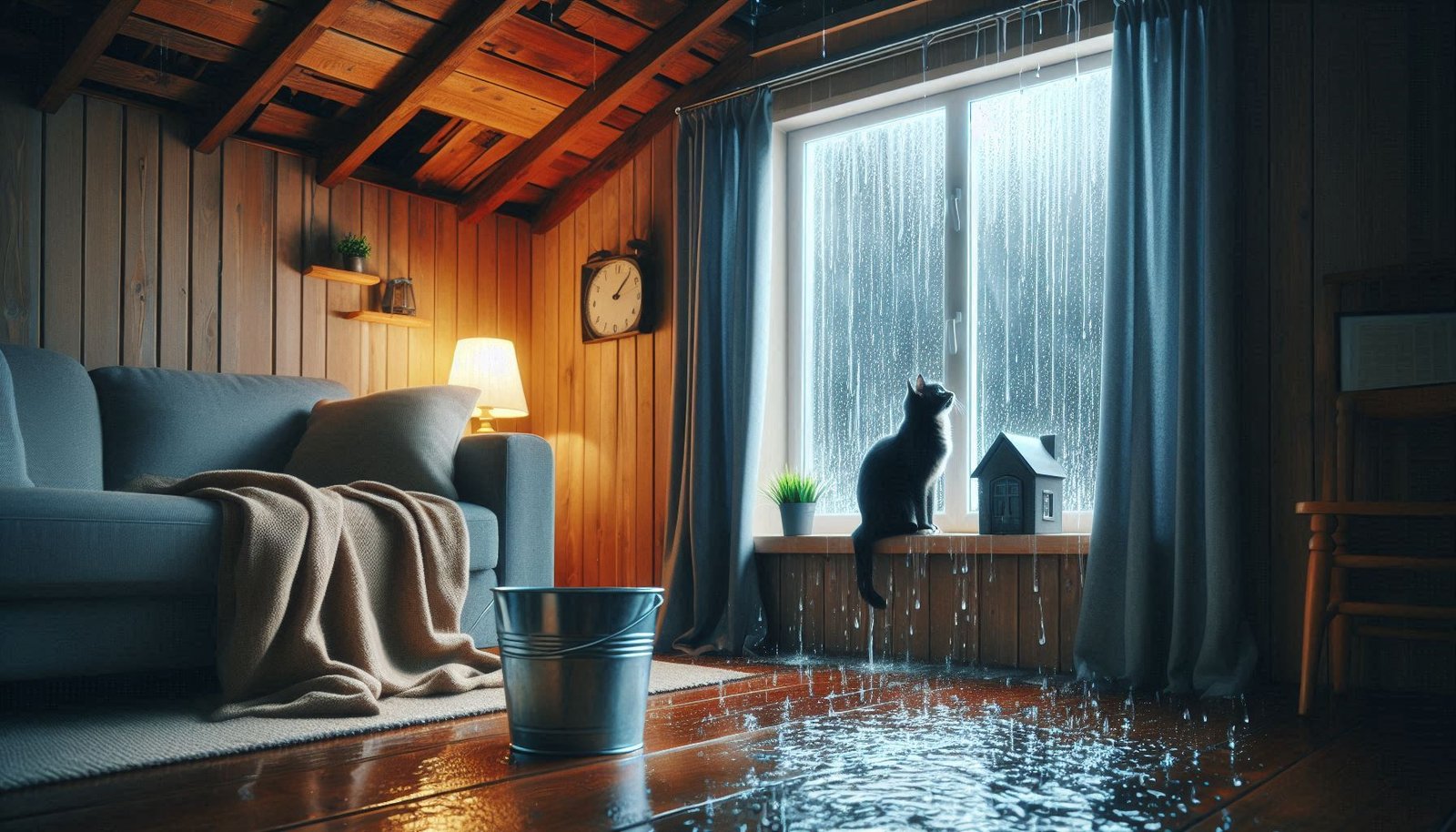 How do i find roof leaks